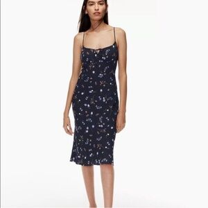 NWT Wilfred by Aritzia Bellow Midi Dress, Size‎ 10